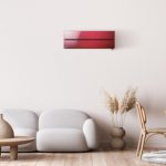 Mitsubishi Electric Design De Luxe 2,5 kW — rouge